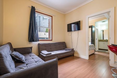 Sala/Cozinha de apartamento para alugar com 1 quarto, 31m² em Pinheiros, São Paulo