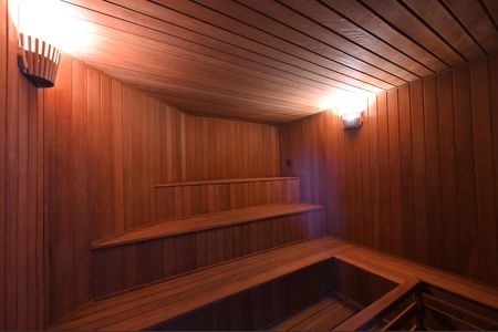 Studio para alugar com 29m², 1 quarto e 1 vaga Studio para alugar com 29m², 1 quarto e 1 vagaSauna