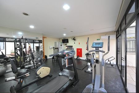 Studio para alugar com 29m², 1 quarto e 1 vaga Studio para alugar com 29m², 1 quarto e 1 vagaAcademia