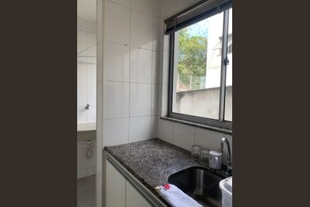 Cozinha de apartamento para alugar com 2 quartos, 54m² em Buritis, Belo Horizonte