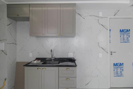 Sala/Cozinha de apartamento para alugar com 2 quartos, 32m² em Quinta da Paineira, São Paulo