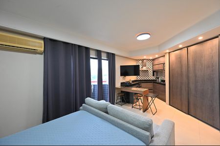 Studio para alugar com 29m², 1 quarto e 1 vaga Studio para alugar com 29m², 1 quarto e 1 vagaSala/Quarto