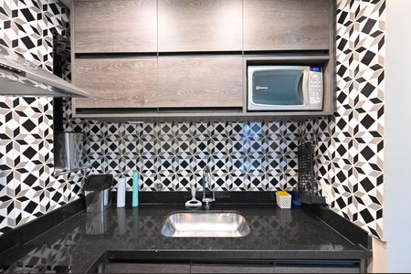 Studio para alugar com 29m², 1 quarto e 1 vaga Studio para alugar com 29m², 1 quarto e 1 vagaCozinha