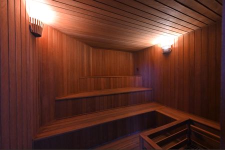 Studio para alugar com 29m², 1 quarto e 1 vaga Studio para alugar com 29m², 1 quarto e 1 vagaSauna
