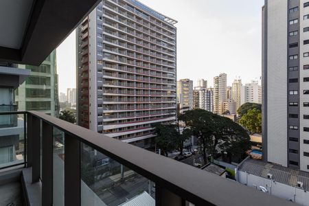 Varanda de apartamento para alugar com 1 quarto, 32m² em Indianópolis, São Paulo