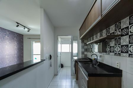 cozinha de apartamento para alugar com 2 quartos, 70m² em Vila Lusitania, São Bernardo do Campo