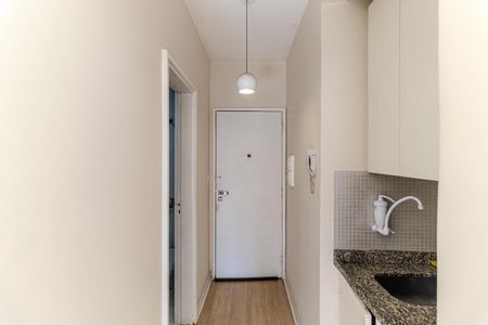 Cozinha de kitnet/studio à venda com 1 quarto, 28m² em Vila Buarque, São Paulo