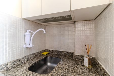 Studio à venda com 28m², 1 quarto e sem vaga Studio à venda com 28m², 1 quarto e sem vagaCozinha