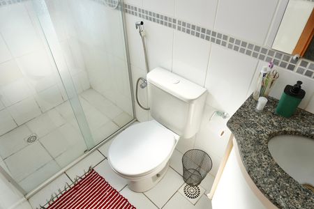 Apartamento à venda com 86m², 3 quartos e 1 vaga Apartamento à venda com 86m², 3 quartos e 1 vagaBanheiro da Suíte