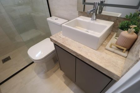 Apartamento para alugar com 72m², 2 quartos e 2 vagasBanheiro Social