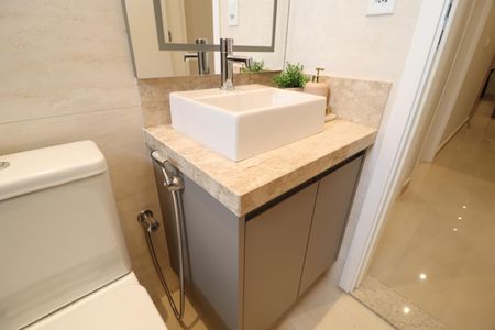Apartamento para alugar com 72m², 2 quartos e 2 vagasBanheiro Social