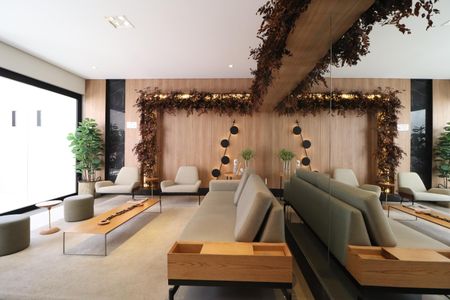 Apartamento para alugar com 72m², 2 quartos e 2 vagasHall social