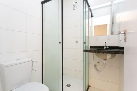 Banheiro de apartamento para alugar com 2 quartos, 43m² em Vila Jacuí, São Paulo