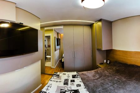 suite 1 de apartamento à venda com 2 quartos, 76m² em Vila Andrade, São Paulo