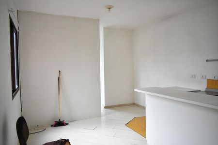 Sala/Cozinha de apartamento para alugar com 1 quarto, 32m² em Mirandópolis, São Paulo