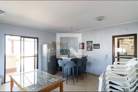 Apartamento para alugar com 32m², 1 quarto e 1 vaga Apartamento para alugar com 32m², 1 quarto e 1 vagaÁrea comum - Salão de festas