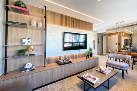 Apartamento à venda com 91m², 3 quartos e 2 vagas Apartamento à venda com 91m², 3 quartos e 2 vagasSala