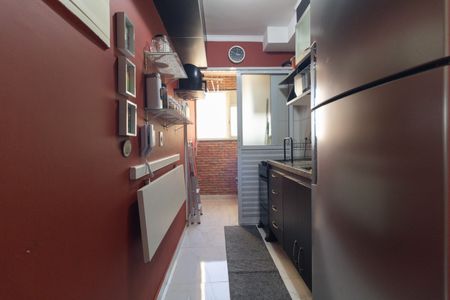 Cozinha  de apartamento à venda com 2 quartos, 44m² em Jardim Maria Estela, São Paulo