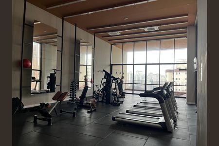 Studio para alugar com 25m², 1 quarto e sem vaga Studio para alugar com 25m², 1 quarto e sem vagaÁrea comum - Academia