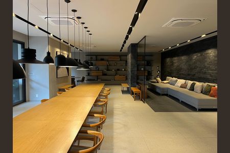 Studio para alugar com 25m², 1 quarto e sem vaga Studio para alugar com 25m², 1 quarto e sem vagaÁrea comum - Salão de festas