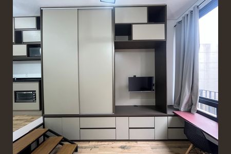 Studio para alugar com 25m², 1 quarto e sem vaga Studio para alugar com 25m², 1 quarto e sem vagaQuarto