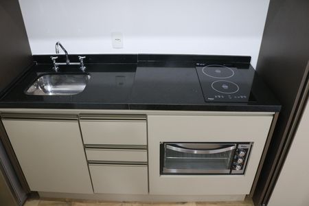 Studio para alugar com 25m², 1 quarto e sem vagaCozinha