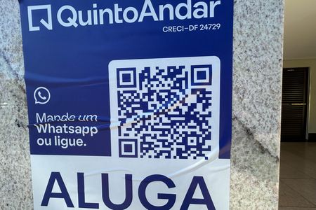 Placa de apartamento para alugar com 3 quartos, 90m² em Superquadra Sudoeste 101, Brasília