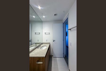 Banheiro de apartamento para alugar com 2 quartos, 50m² em Quarta Parada, São Paulo