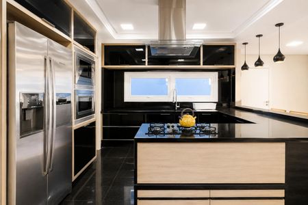 Cozinha de casa de condomínio para alugar com 6 quartos, 233m² em Neópolis, Gravataí