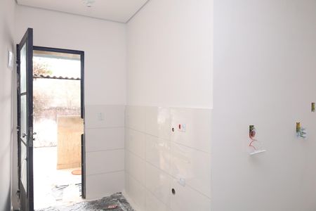 Cozinha de casa para alugar com 1 quarto, 40m² em Jardim Nossa Senhora do Carmo, São Paulo