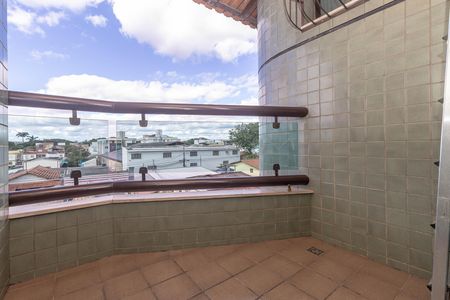 Varanda da Sala de apartamento à venda com 3 quartos, 153m² em Ouro Preto, Belo Horizonte