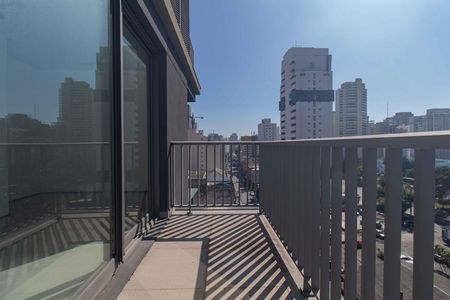 Studio para alugar com 29m², 0 quarto e sem vaga Studio para alugar com 29m², 0 quarto e sem vagaVaranda