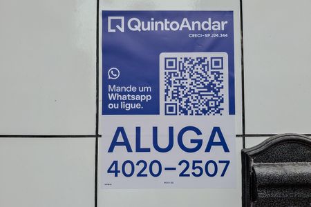 Plaquinha de kitnet/studio para alugar com 1 quarto, 20m² em Cambuci, São Paulo