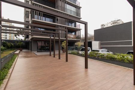 Studio para alugar com 34m², 1 quarto e 1 vagaFachada do bloco