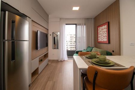 Studio para alugar com 34m², 1 quarto e 1 vagaStudio