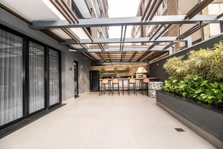 Studio para alugar com 34m², 1 quarto e 1 vagaÁrea comum - Churrasqueira