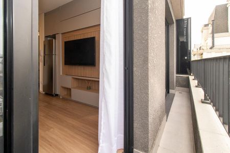 Studio para alugar com 34m², 1 quarto e 1 vagaSacada