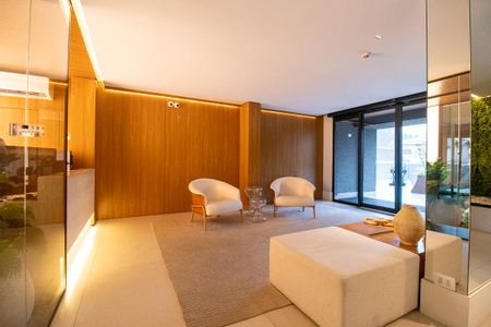 Studio para alugar com 34m², 1 quarto e 1 vagahall