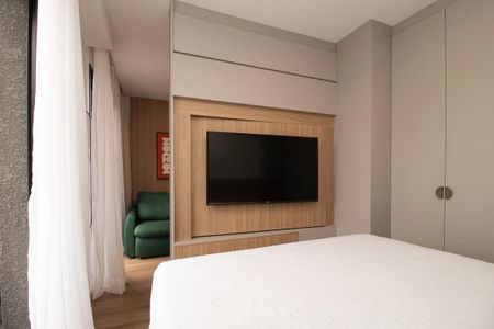 Studio para alugar com 34m², 1 quarto e 1 vagaQuarto