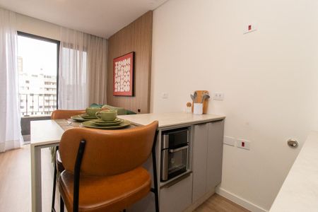 Studio para alugar com 34m², 1 quarto e 1 vagaCozinha - Armários