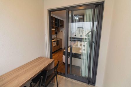 Varanda de kitnet/studio para alugar com 0 quarto, 23m² em Vila Mariana, São Paulo