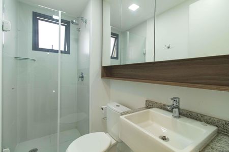Banheiro de kitnet/studio para alugar com 0 quarto, 23m² em Vila Mariana, São Paulo