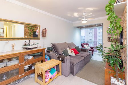 Sala de apartamento à venda com 3 quartos, 62m² em Vila Mangalot, São Paulo