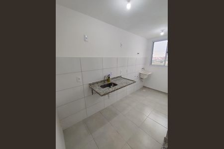 Cozinha de apartamento para alugar com 2 quartos, 48m² em Jardim Lucélia, Sumaré