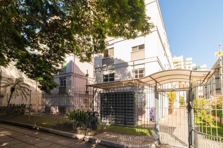 Fachada de apartamento à venda com 3 quartos, 80m² em Menino Deus, Porto Alegre