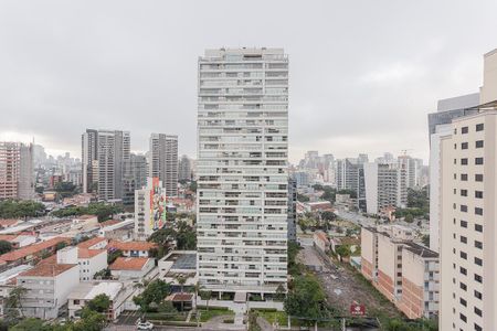 Vista da Varanda de kitnet/studio à venda com 1 quarto, 24m² em Pinheiros, São Paulo