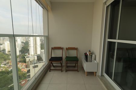 Apartamento para alugar com 40m², 1 quarto e 1 vagaVaranda