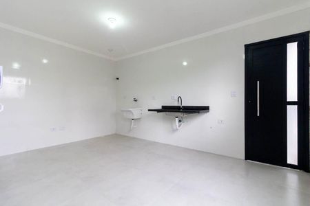 Sala, Cozinha e área de serviço de apartamento para alugar com 2 quartos, 37m² em Vila Carrão, São Paulo