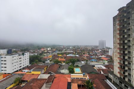 Vista da Sala de apartamento para alugar com 2 quartos, 70m² em Solemar, Praia Grande