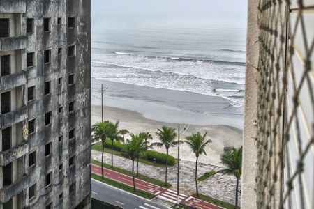 Vista da Sala de apartamento para alugar com 2 quartos, 70m² em Solemar, Praia Grande